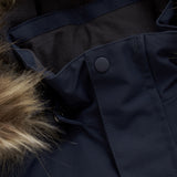 Color Kids Total Eclipse Parka W. Fake Pels