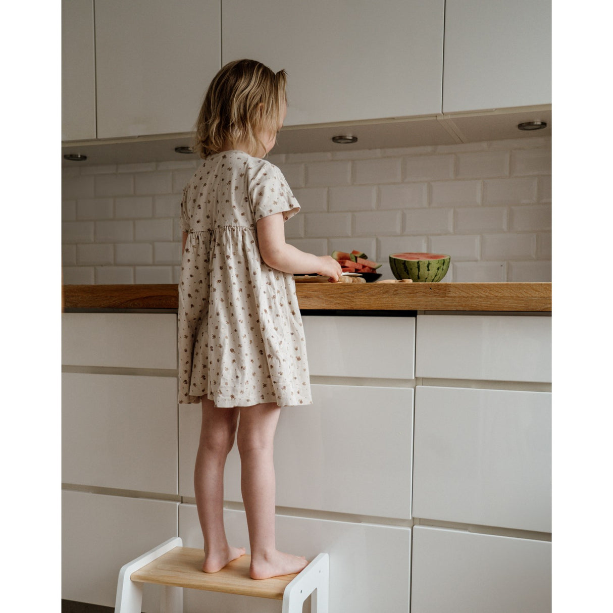 HEMMINGSEN Kids Hvid Børneskammel