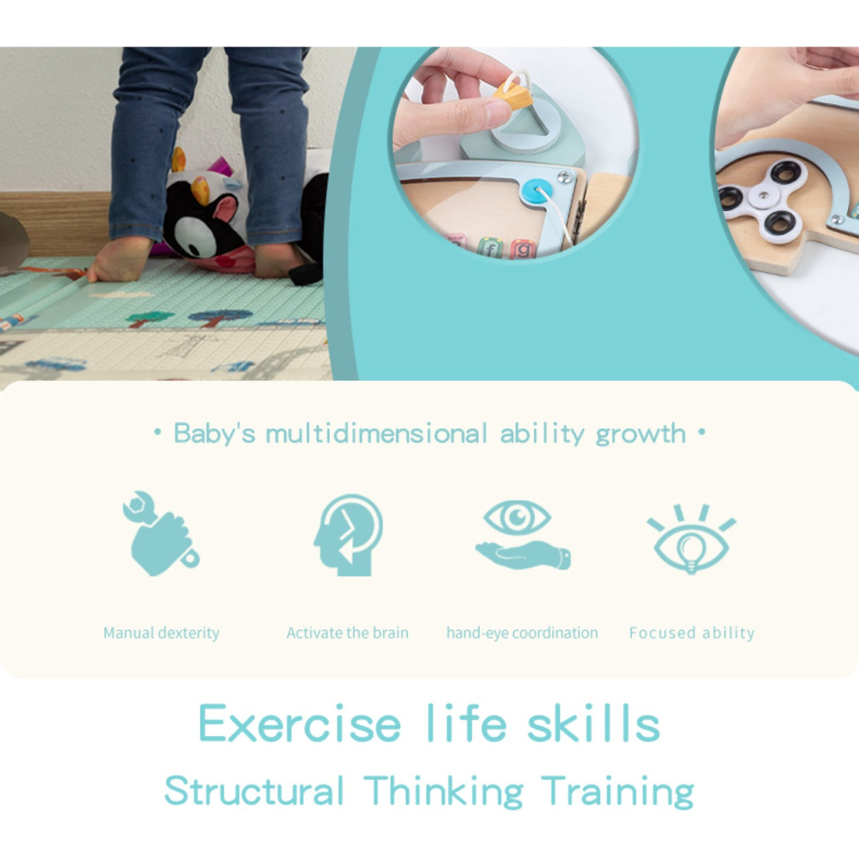 HEMMINGSEN Kids Natur Dino Aktivitetstavle