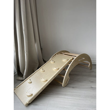 HEMMINGSEN Kids Natur Rustjebane Til Luna Klatrebue