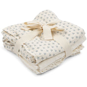 Konges Sløjd Fanga Fontana Punto Blu Bellini 3 Pak Muslin Cloth GOTS