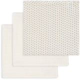 Konges Sløjd Fanga Fontana Punto Blu Bellini 3 Pak Muslin Cloth GOTS