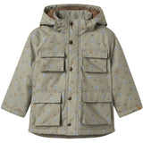 Lil'Atelier Overland Trek Nmmlasnow05 Jkt Aop Fo Lil