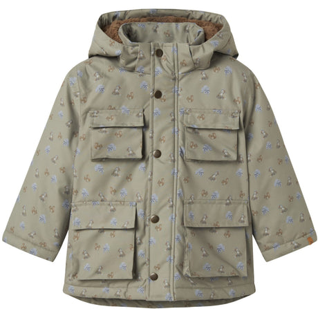 Lil'Atelier Overland Trek Nmmlasnow05 Jkt Aop Fo Lil