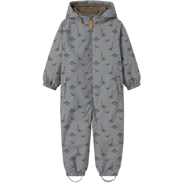 Lil'Atelier Ultimate Grey Dino Nmnlasnow10 Dragt Aop 1Fo Lil