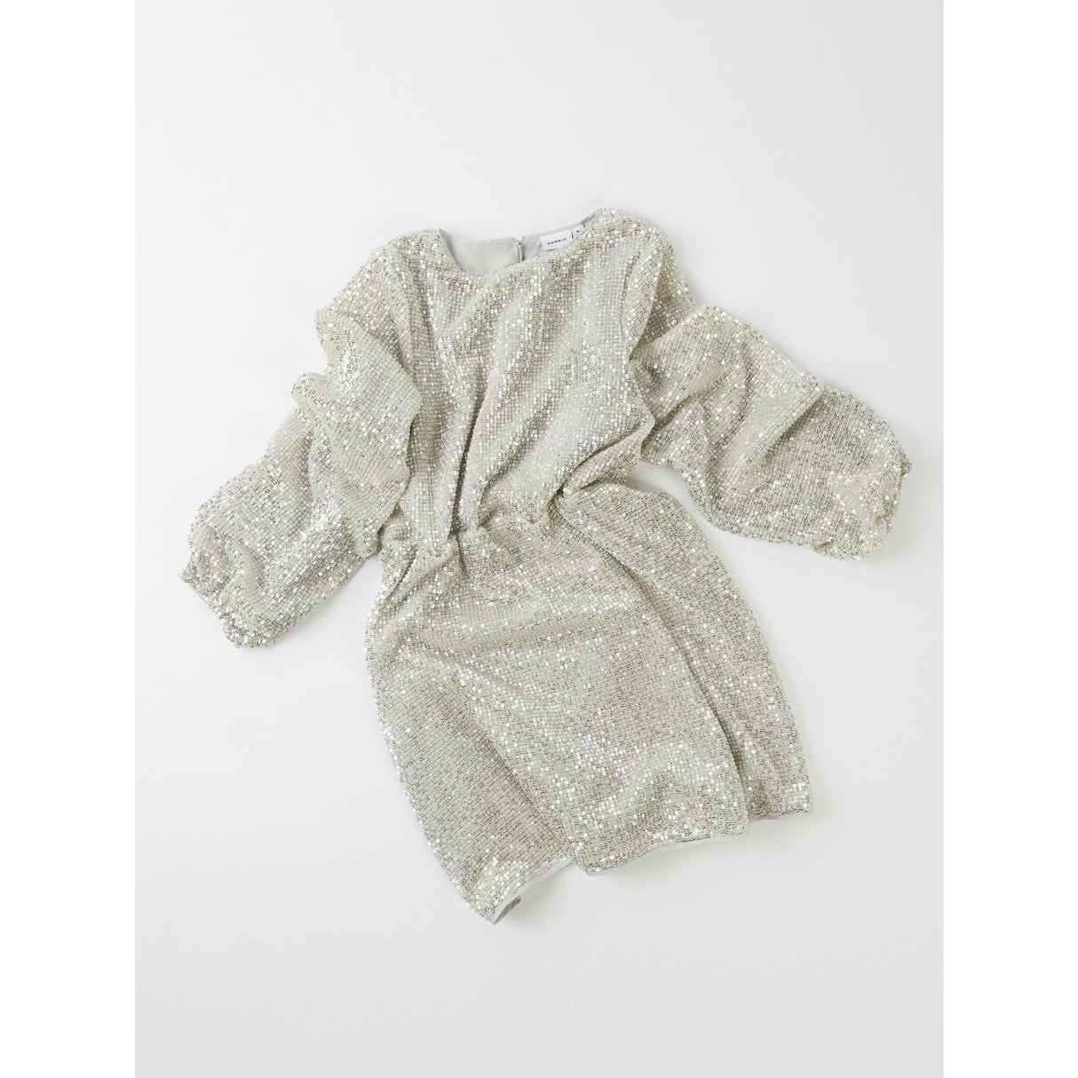 Name It Frosted Almond Nkfrantella Ls Kjole