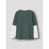 Name It Bistro Green Skate8 Nkmvarto Ls Nreg Top