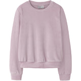 Name It Keepsake Lilac Nkfveloa Ls Fløjl Kort Top