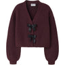 Name It Burgundy Black Bow Nkfrina Ls Strik Card