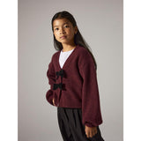 Name It Burgundy Black Bow Nkfrina Ls Strik Card