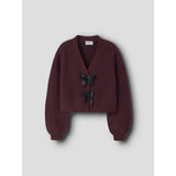 Name It Burgundy Black Bow Nkfrina Ls Strik Card