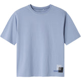 Name It Rain Washed Nkmoakley Ss Nreg Top Bf