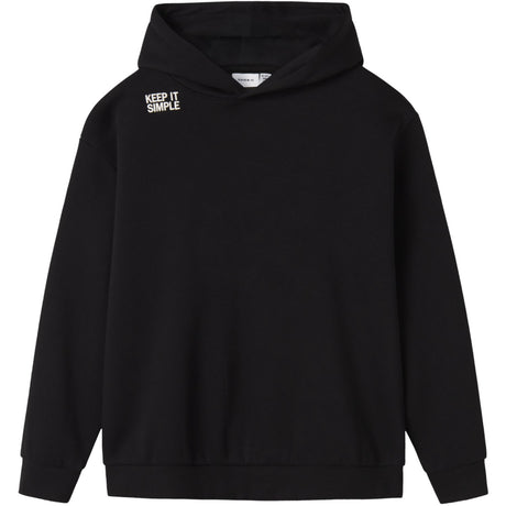 Name It Black Nkmbronx Ls Rlx Swe Bru Wh Bf