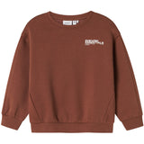 Name It Carob Brown Nmmokian Ls Rlx Swe Bru Bf