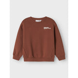 Name It Carob Brown Nmmokian Ls Rlx Swe Bru Bf