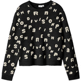 Name It Black Nkfoline Ls Strik Bf