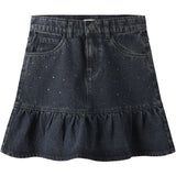 Name It Dark Midnight Denim Nkfthea Rhine Dnm Nederdel 2424-Im S