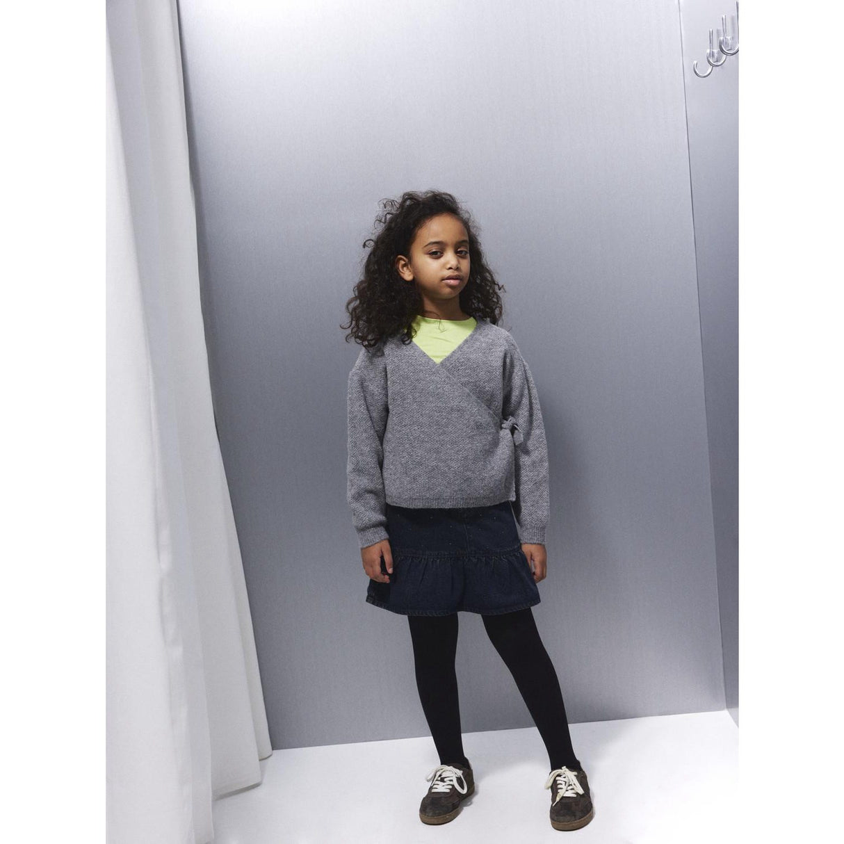 Name It Dark Midnight Denim Nkfthea Rhine Dnm Nederdel 2424-Im S