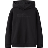 Name It Black Nkmrocco Ls Nreg Sweat Wh Bru