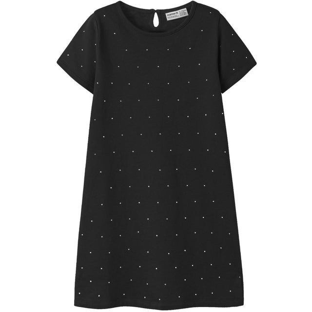 Name It Black Nkfronja Ss Sweat Kjole Bru