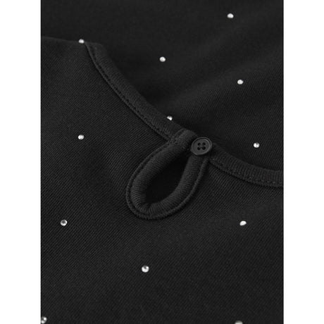 Name It Black Nkfronja Ss Sweat Kjole Bru