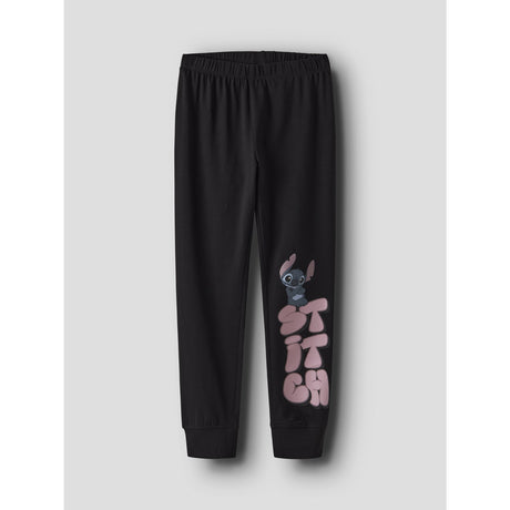 Name It Black Nkfolina Stitch Ls Natsæt Wdi