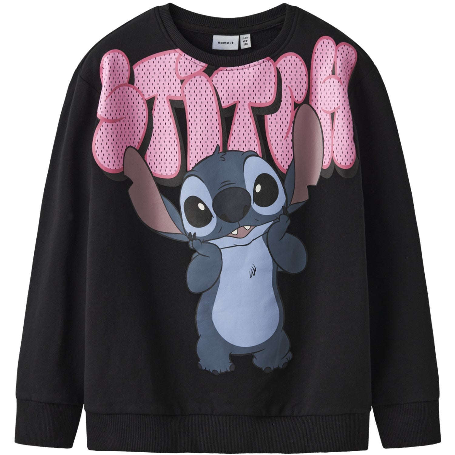 Sweat-shirt Enfant Name It NKFinga Stitch - Capuche, Manches Longues - Coupe Normale, Idéal Automne - 5