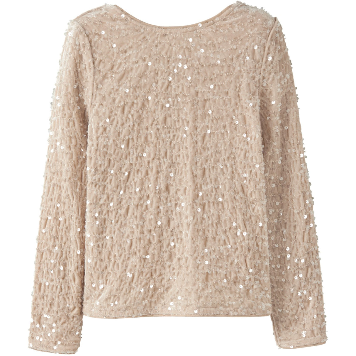 Name It Jet Stream Black Bow Nkfrusitta Ls Sløjfe Bluse