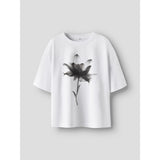 Name It Bright White Nkfsvea Ss Rlx Top Box