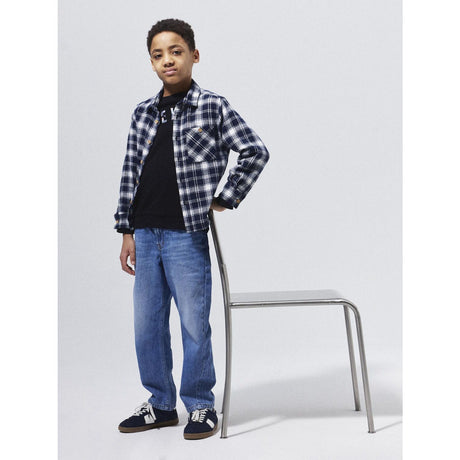 Name It Navy Blazer Nkmsunda Ls Nreg Skjorte