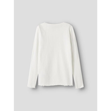 Name It Cloud Dancer Nkfvibse Ls Slim Top