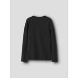Name It Black Nkfvibse Ls Slim Top