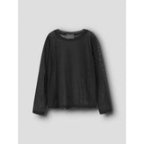Name It Black Nkfrophelia Ls Mesh Top
