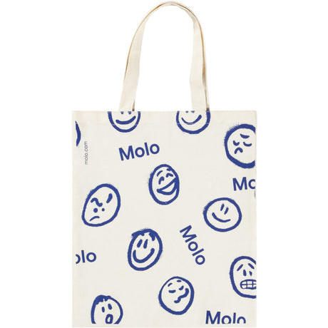 Molo Blue Smile Shopping Taske