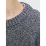 Jack & Jones Junior Dark Grey Melange Jornorrebro Strik Crew Neck Ln Jnr