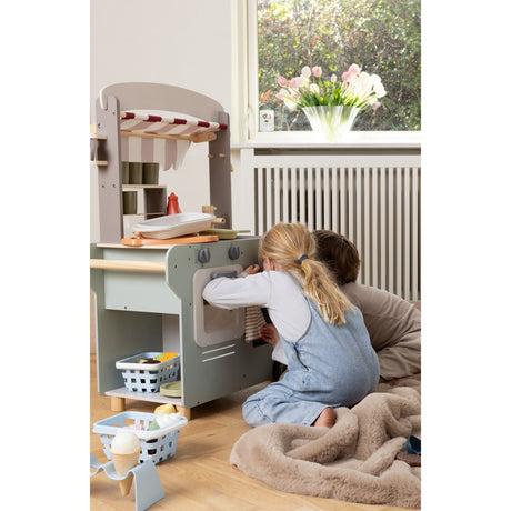 Dantoy Street Food Vogn Træ 26 Dele