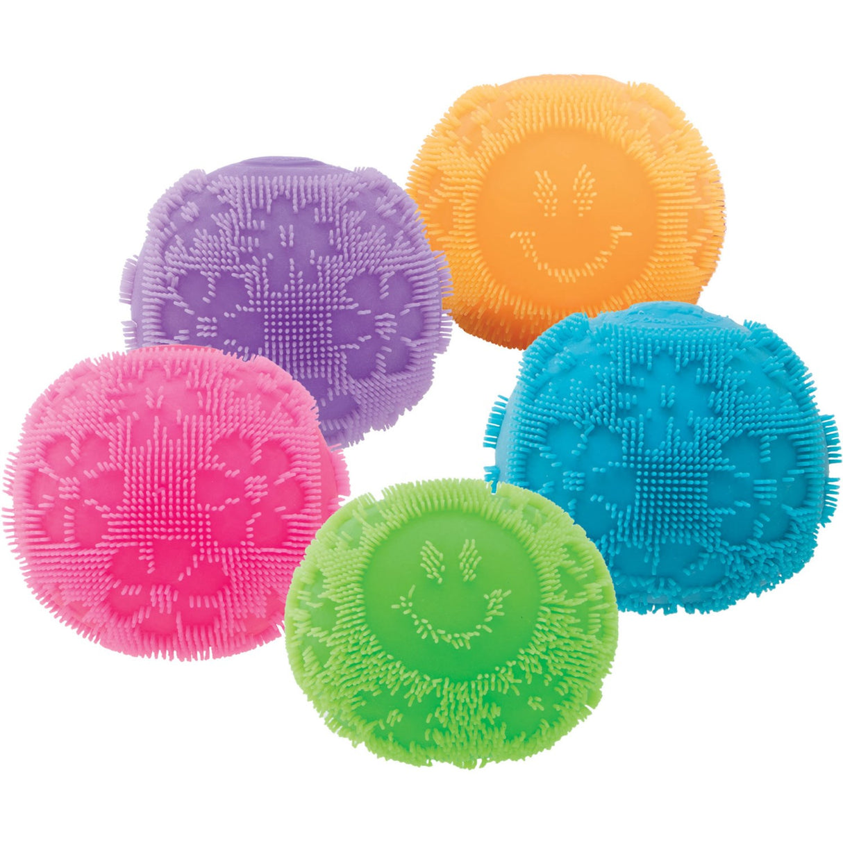 NeeDoh Fuzz Bold Flower Power 5 Asst. CDU