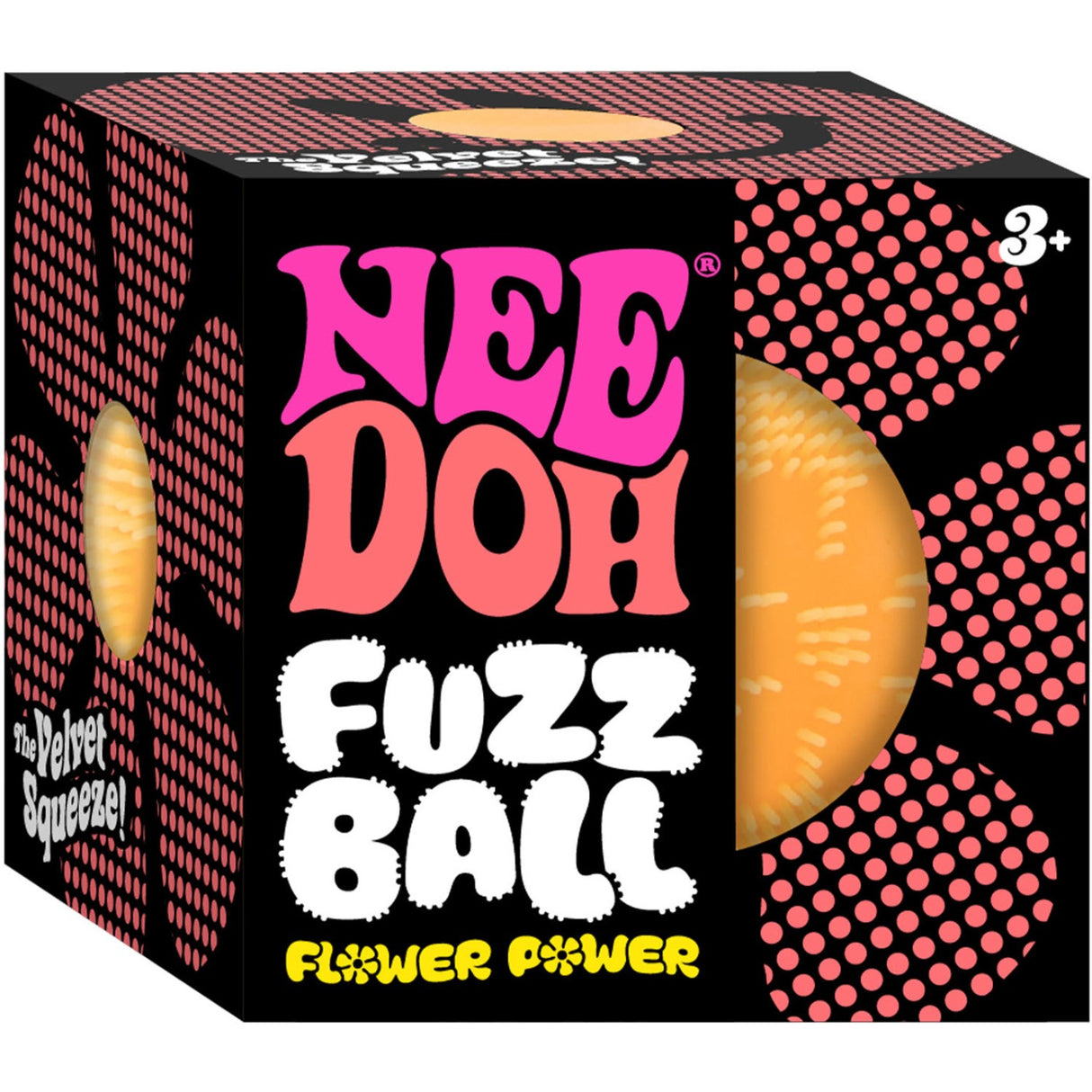 NeeDoh Fuzz Bold Flower Power 5 Asst. CDU
