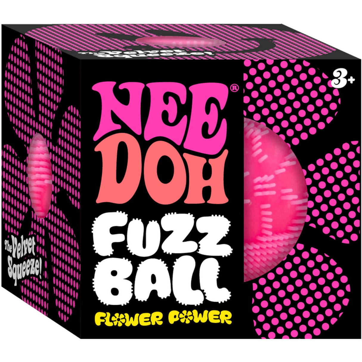 NeeDoh Fuzz Bold Flower Power 5 Asst. CDU