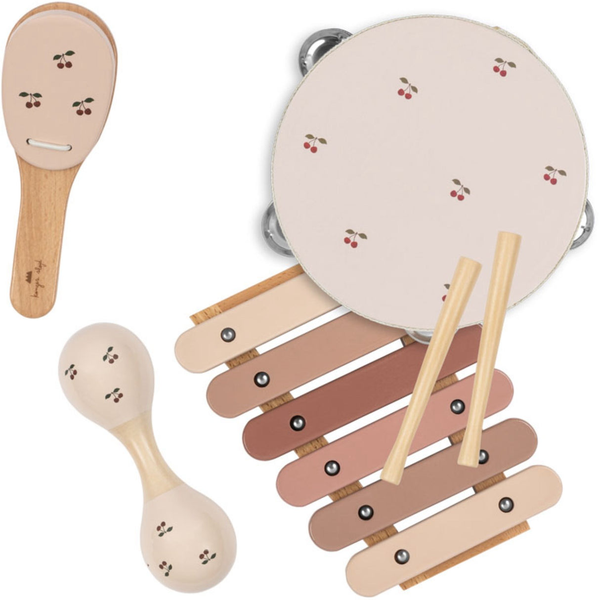 Konges Sløjd Cherry Musik Sæt Cherry Glossy Fsc