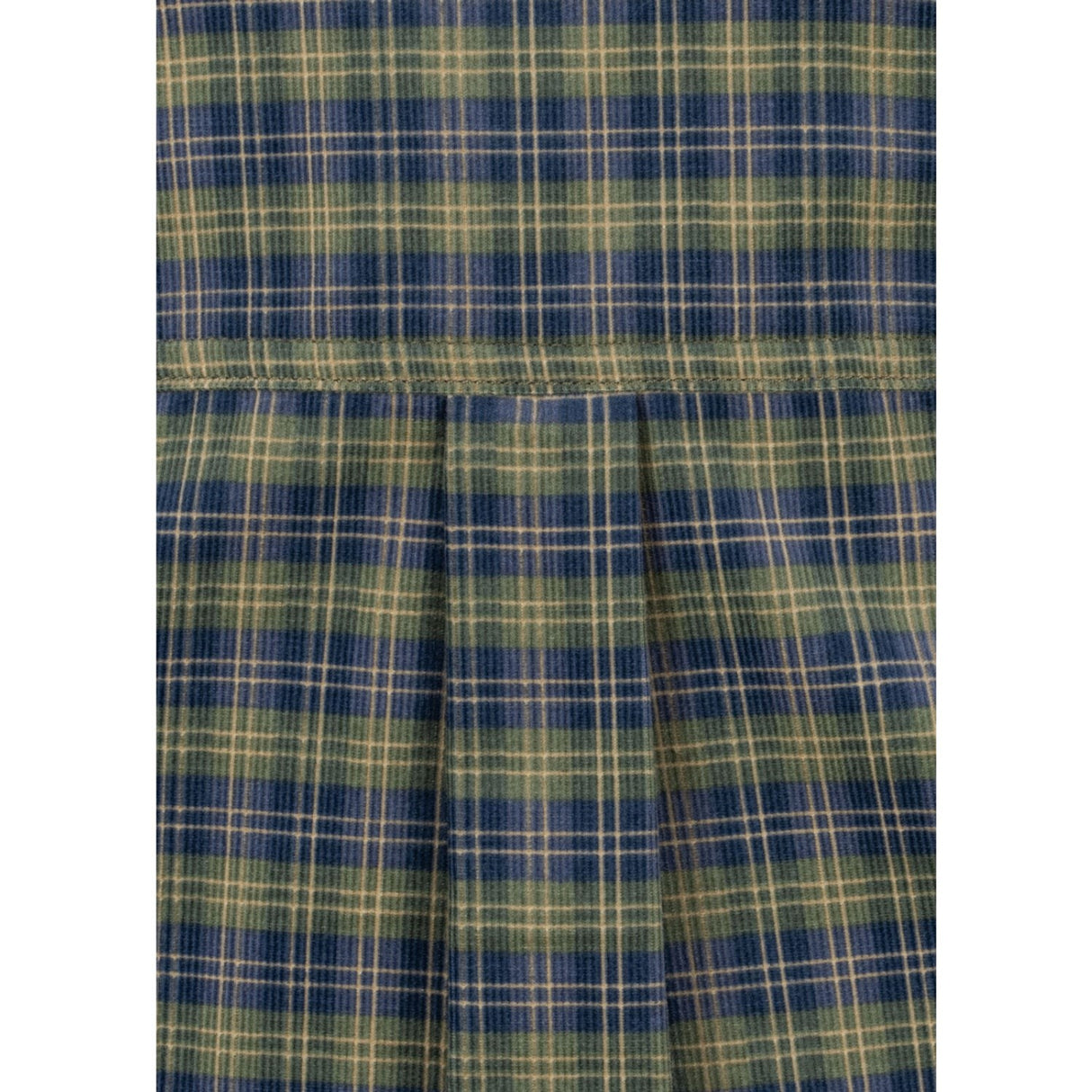 Konges Sløjd Laurel Blue Check Cara Ls Skjorte GOTS
