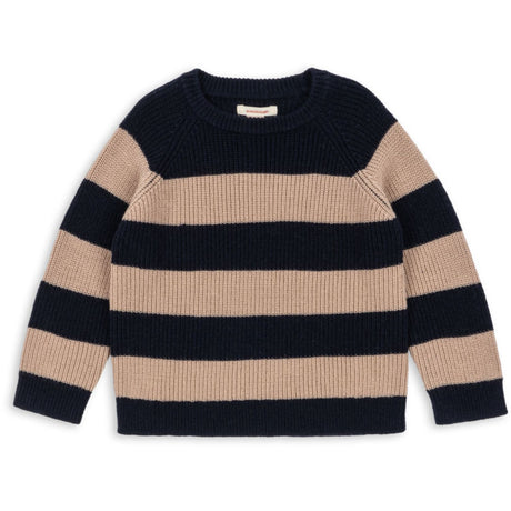 Konges Sløjd Blue Stripe Vitum Strik Sweater