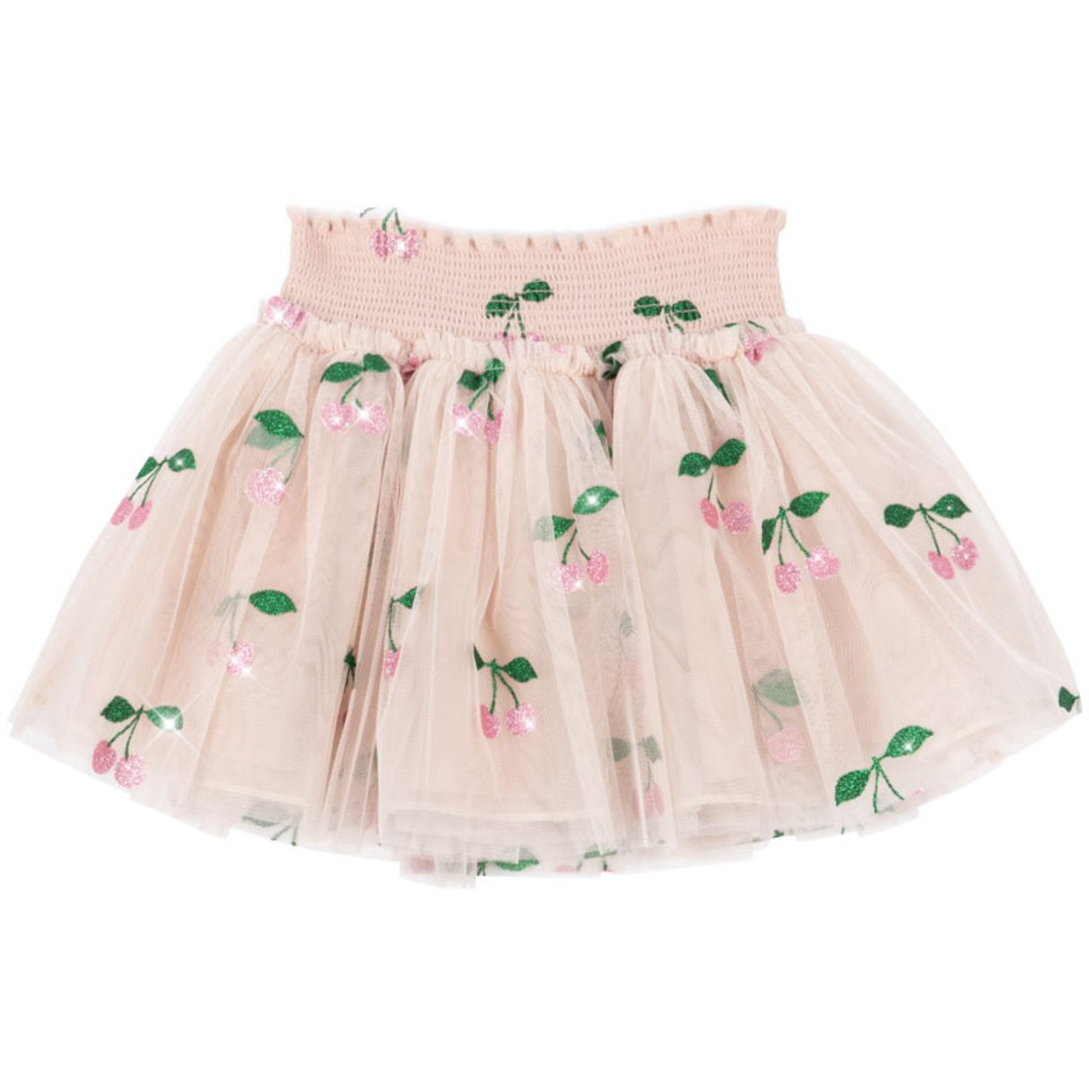 Konges Sløjd Ma Grande Cerise Pink Glitter Tullie Smock Nederdel