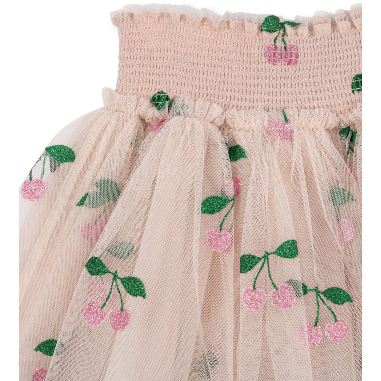 Konges Sløjd Ma Grande Cerise Pink Glitter Tullie Smock Nederdel