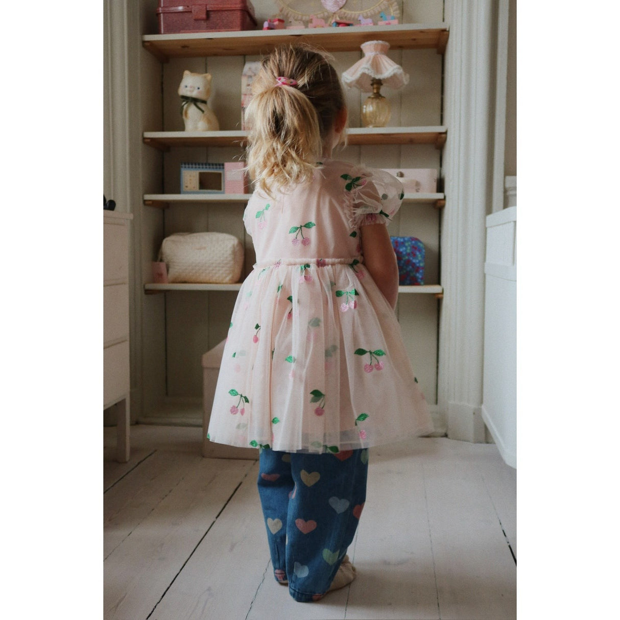 Konges Sløjd Ma Grande Cerise Pink Glitter Tullie Kjole