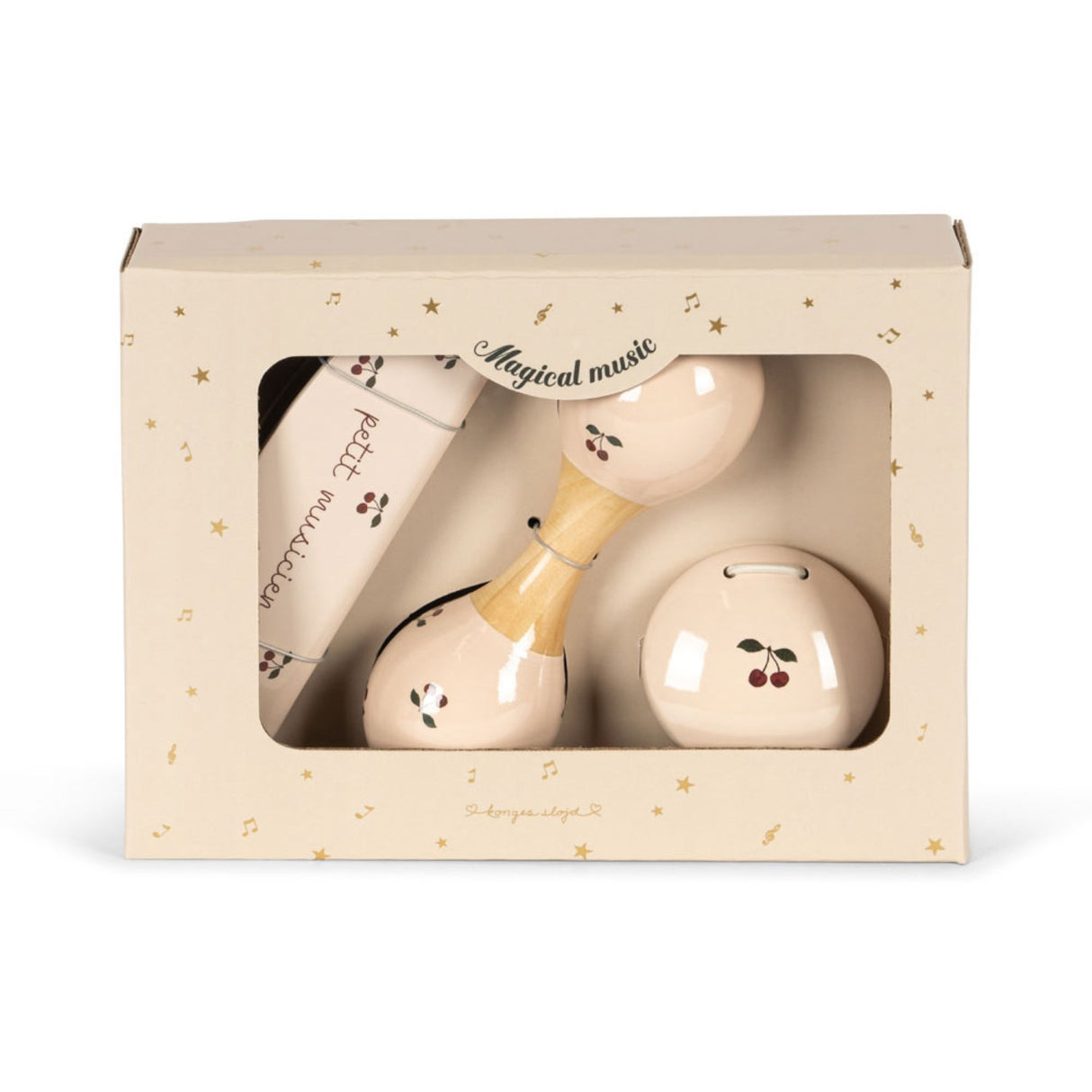 Konges Sløjd Cherry Musik Sæt Petit Cherry Glossy Fsc