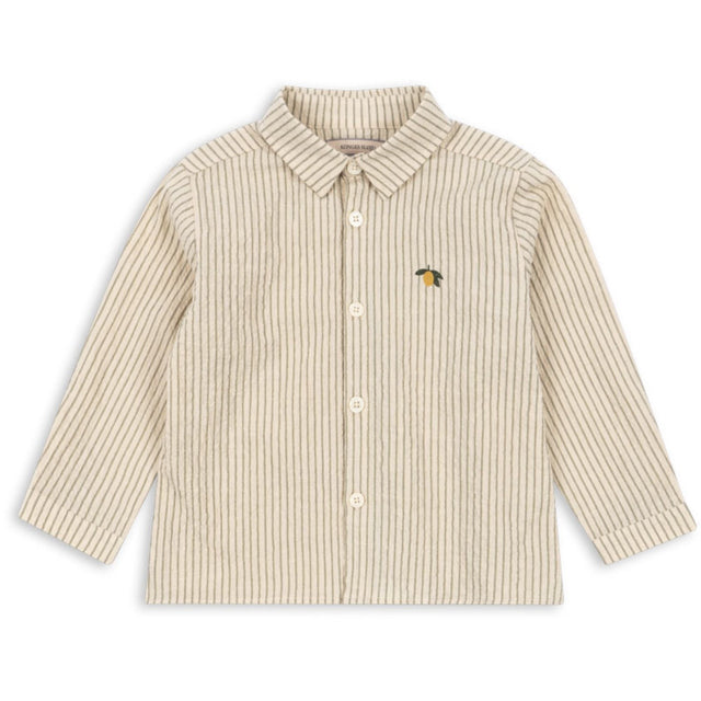 Konges Sløjd Tea Stripe Elliot Ls Skjorte GOTS
