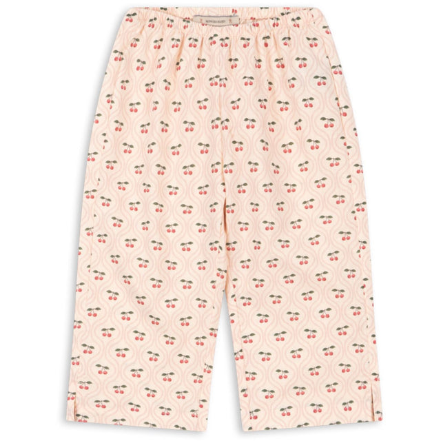 Konges Sløjd Cherry Pink Motif Cianna Bukser GOTS