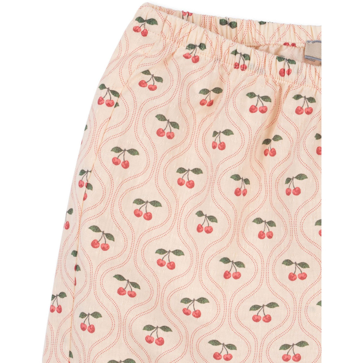 Konges Sløjd Cherry Pink Motif Cianna Bukser GOTS