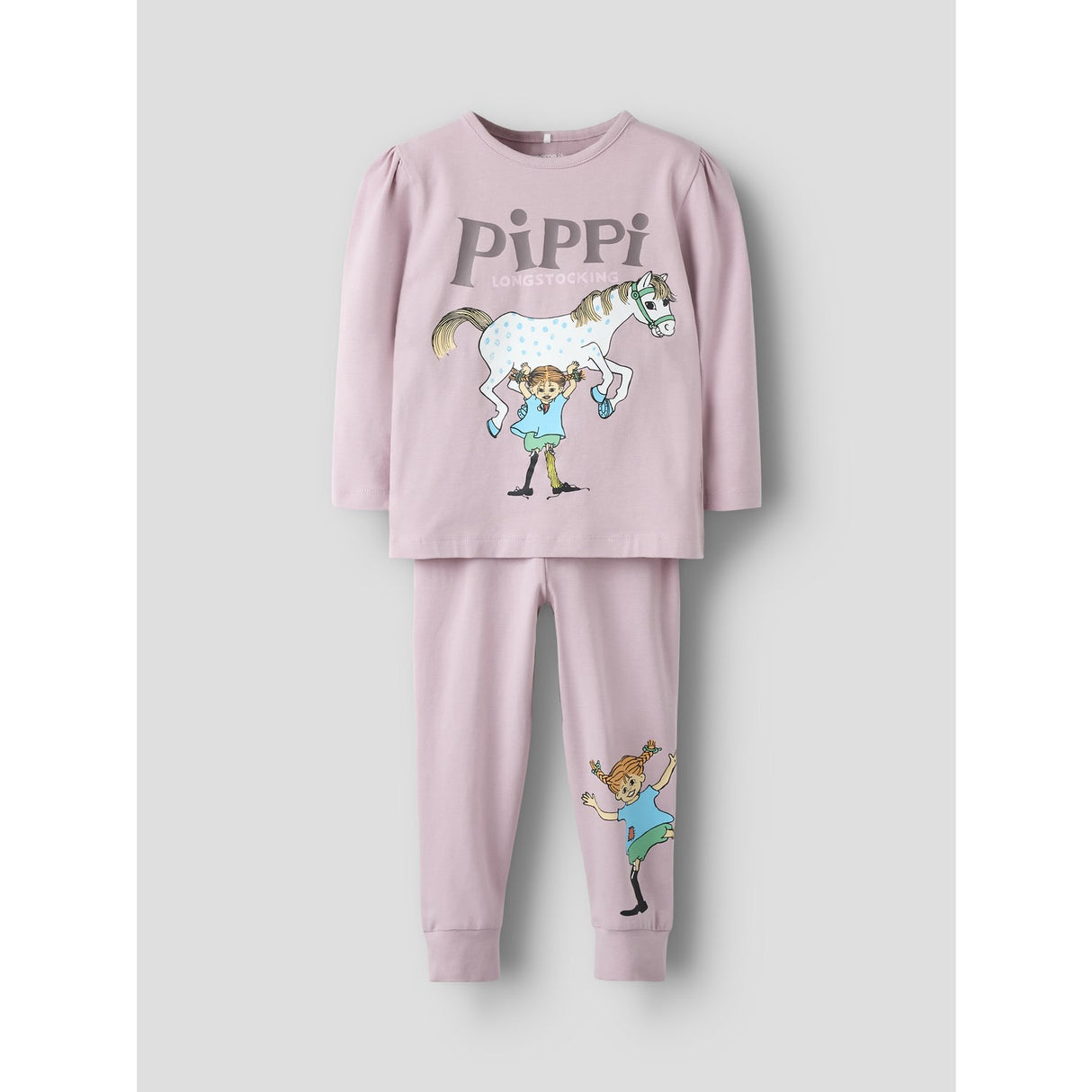 Name It Keepsake Lilac Nmfsoleim Pippi Ls Natsæt Sky